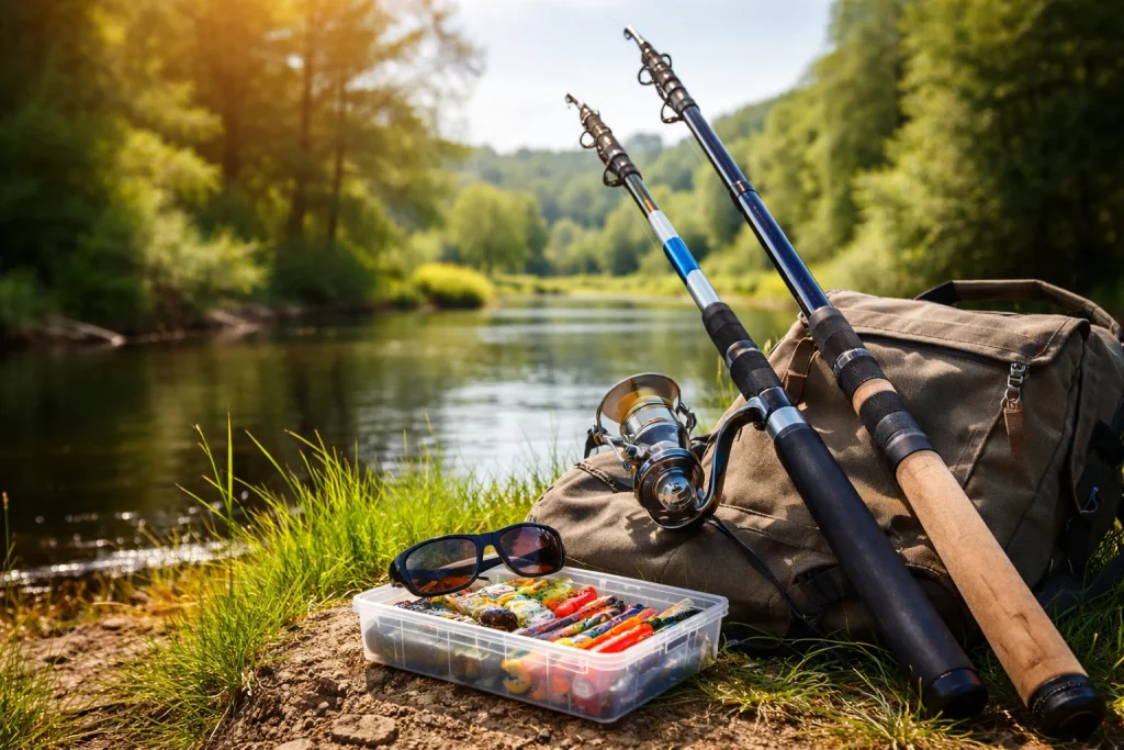 Praktisk på farten: Teleskopstænger og sjovt Tremarella-fiskeri
